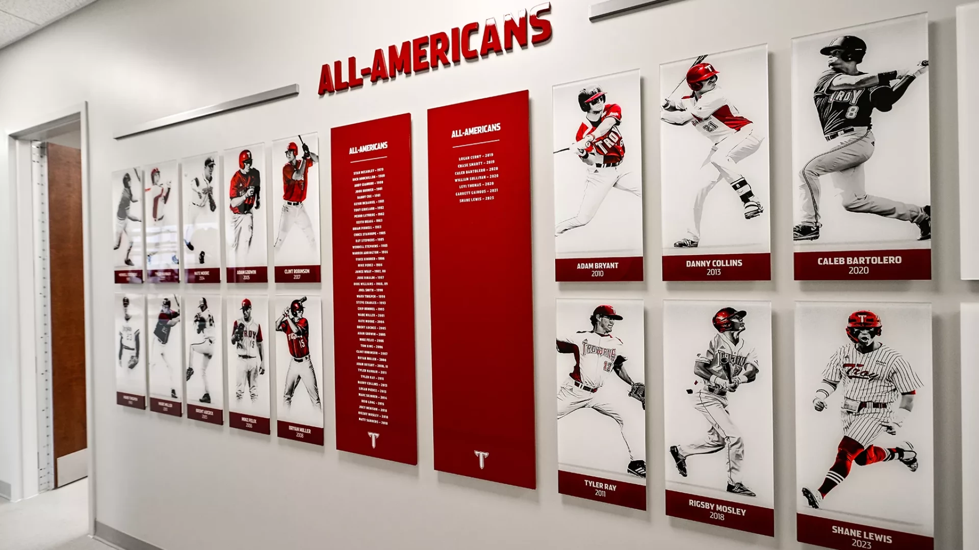 all-american baseball display