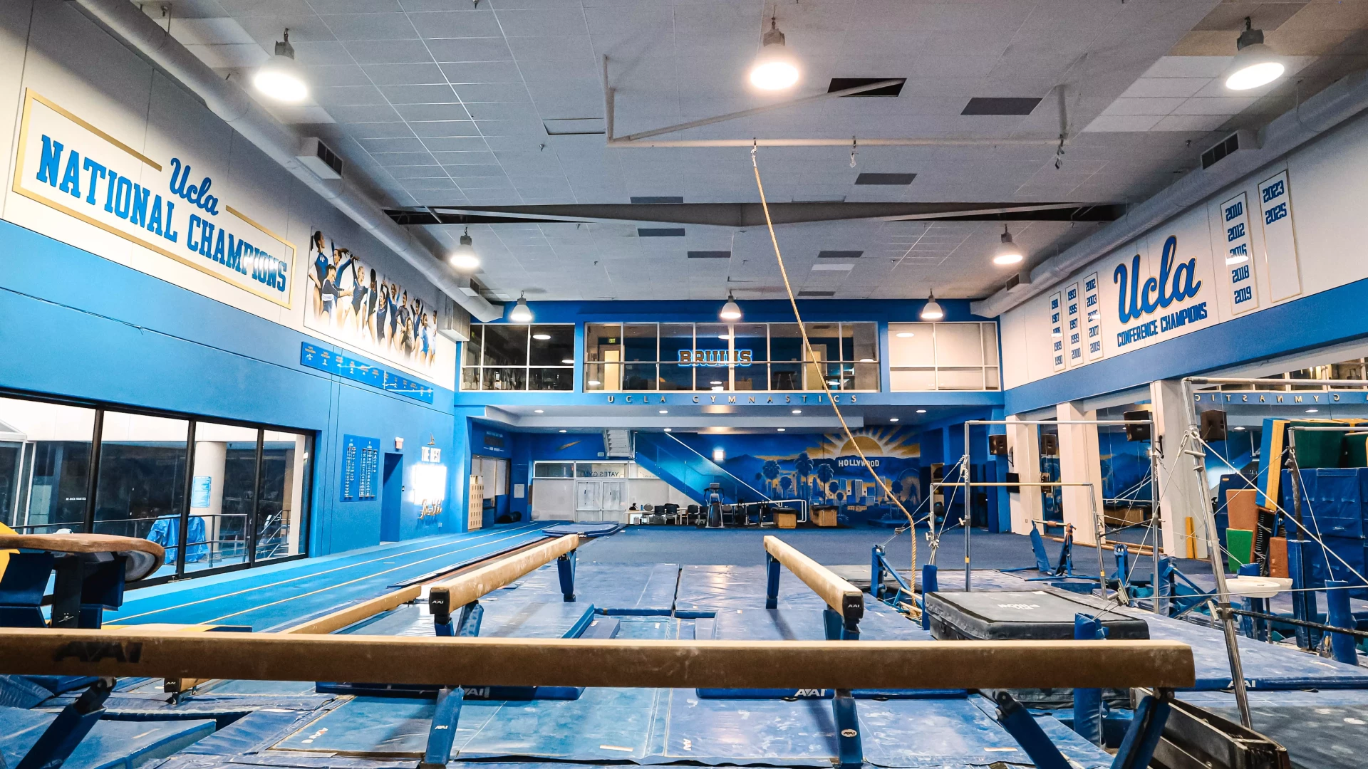 practice gym view