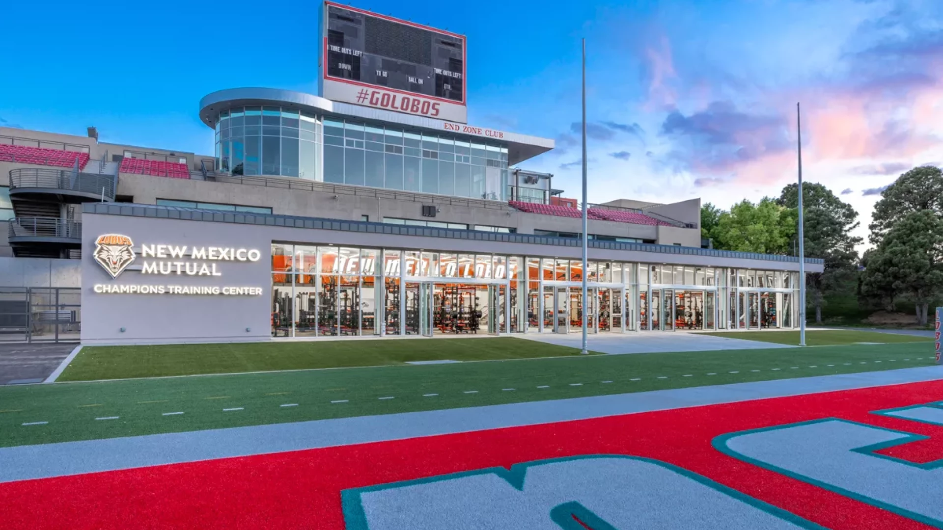 Champions Training Center exterior branding.