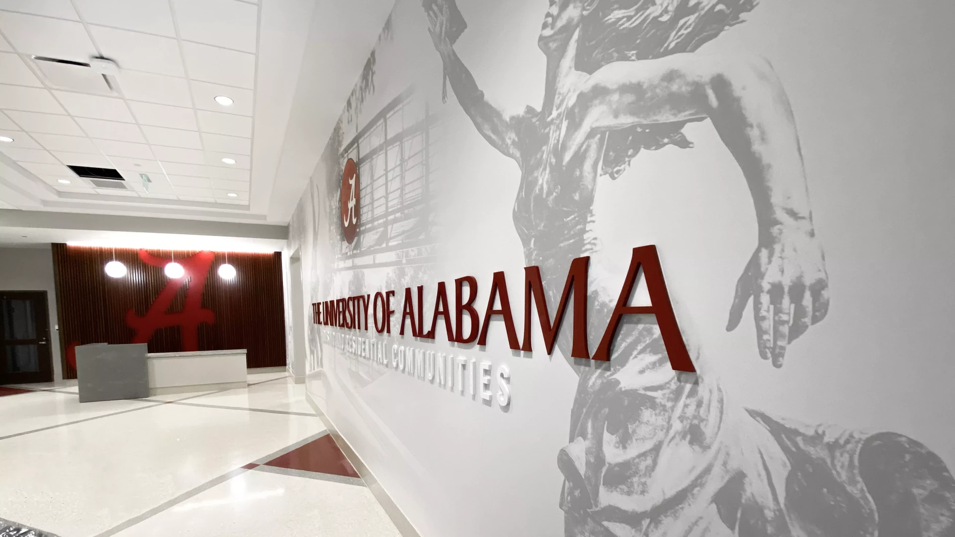 Academic reception area.