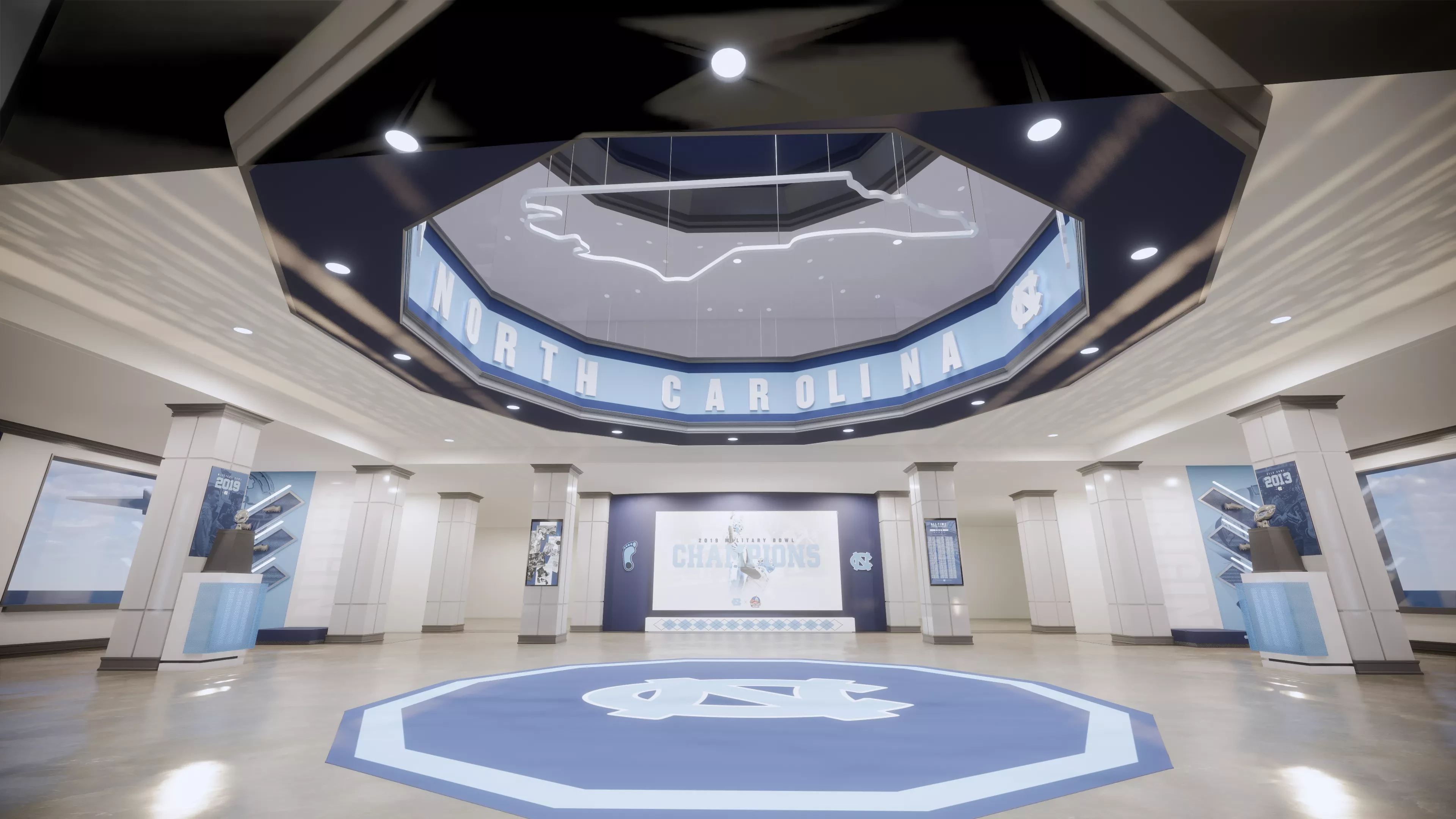 Lobby rendering.