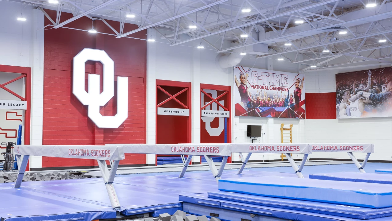 Oklahoma Gymnastics Sam Viersen Center