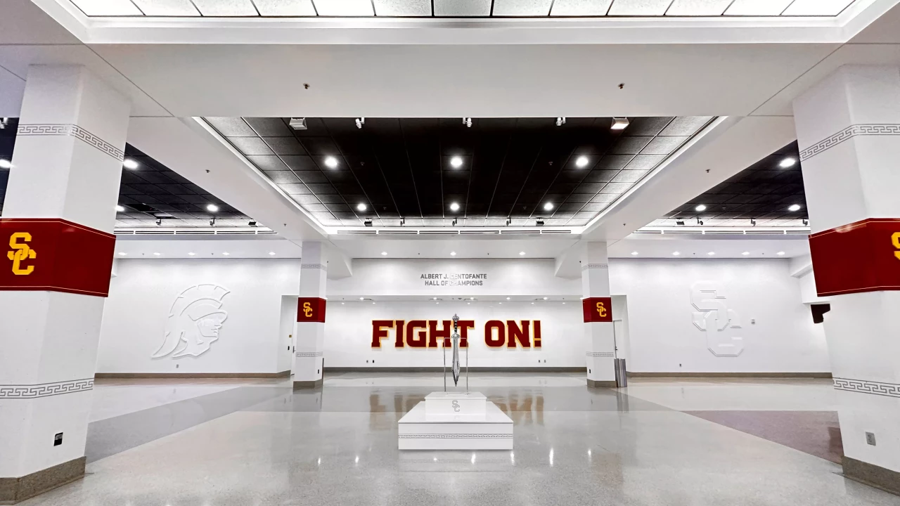 USC Basketball Galen Center