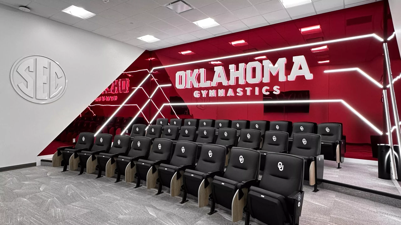 Oklahoma Gymnastics Sam Viersen Center Team Spaces