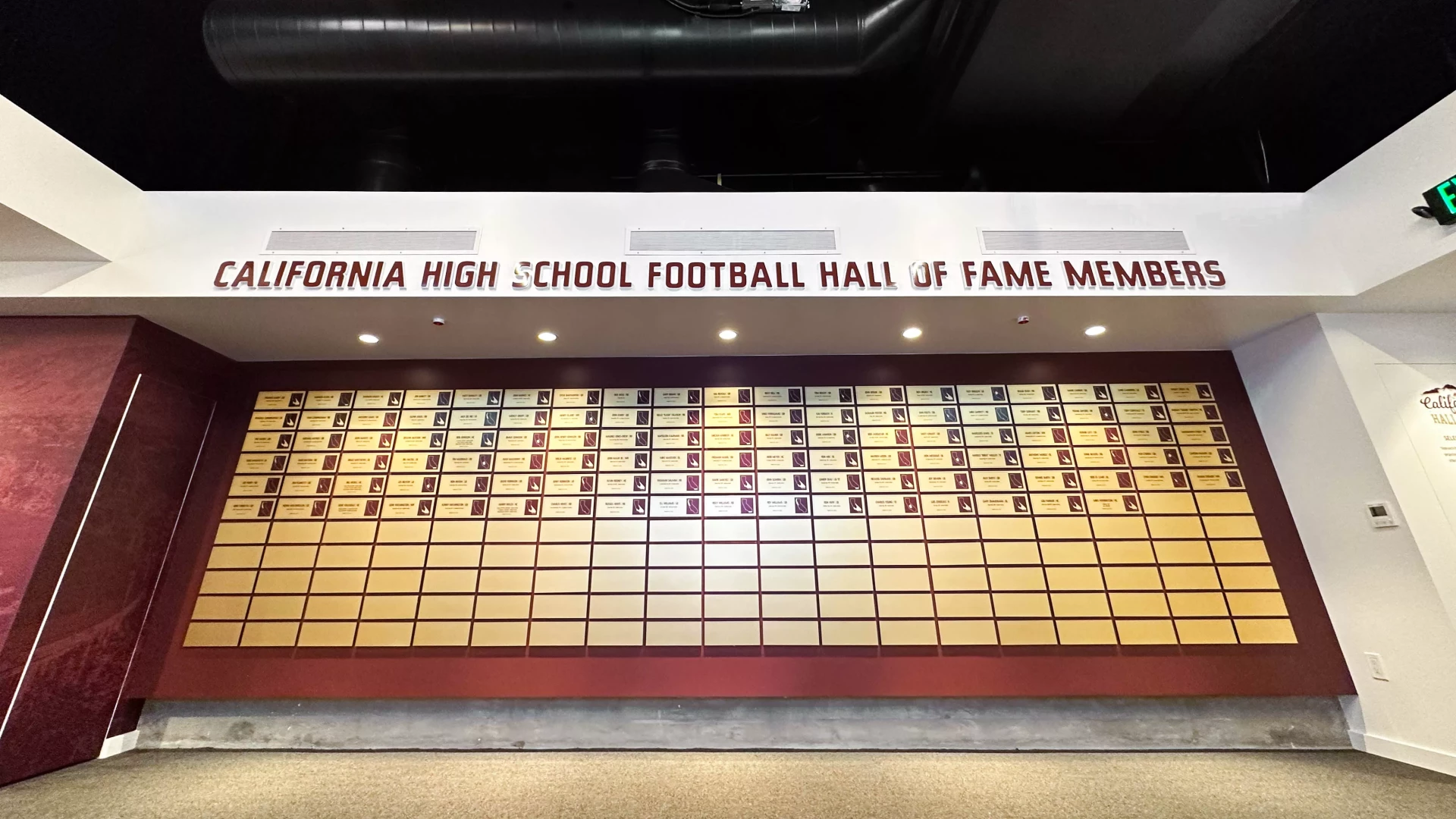 Hall of fame members.